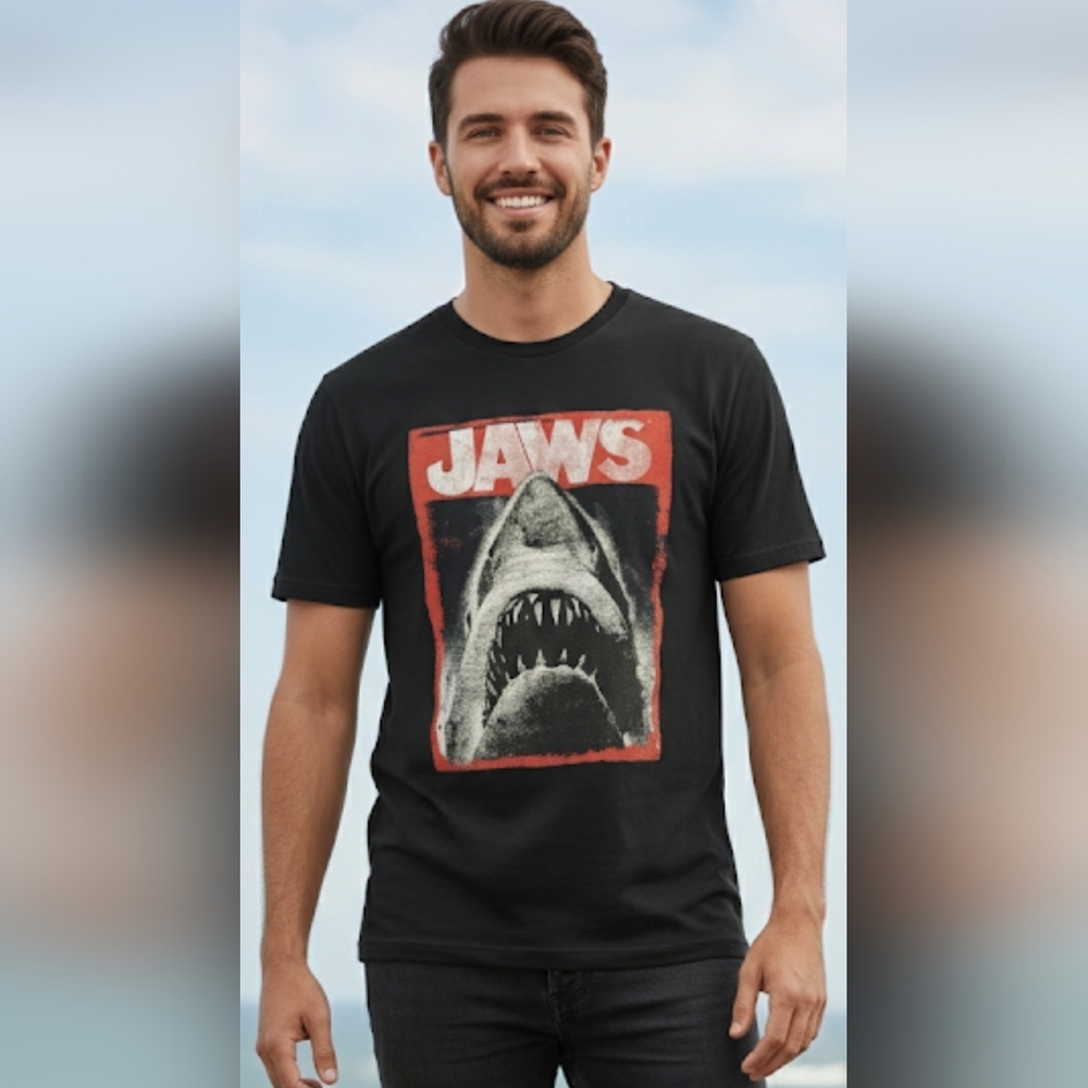 Universal Studios Movie Jaws Shirt Sz 2XL